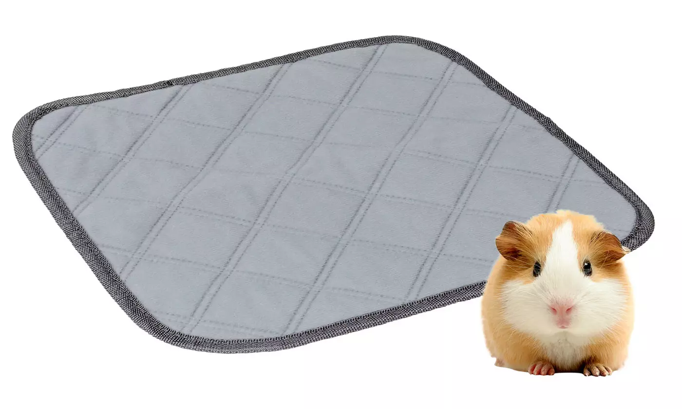 Super Absorbent Washable Small Animal Cage Liner Pee Pads Mat Sleep Cushion