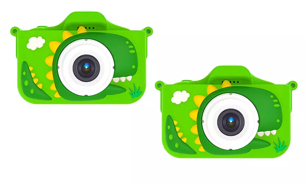1 o 2 fotocamere digitali Dinosaur per bambini