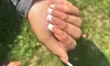Pamper Yourself: Deluxe Gel Manicure with Massage or Acrylic Full Set with Gel Polish (Up to 59% Off) 