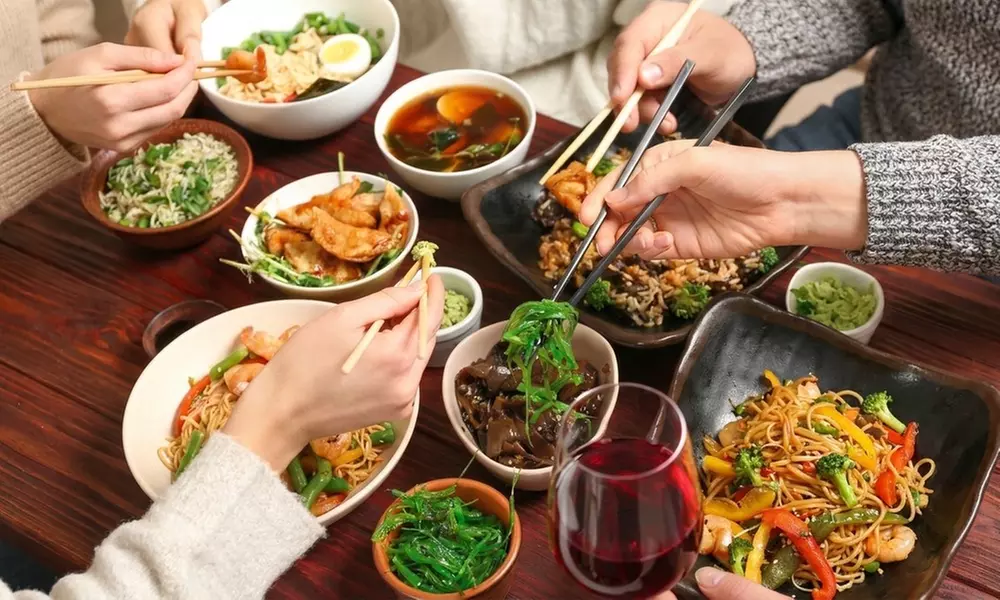Asian Tapas and Drinks Sharing Experience for Two