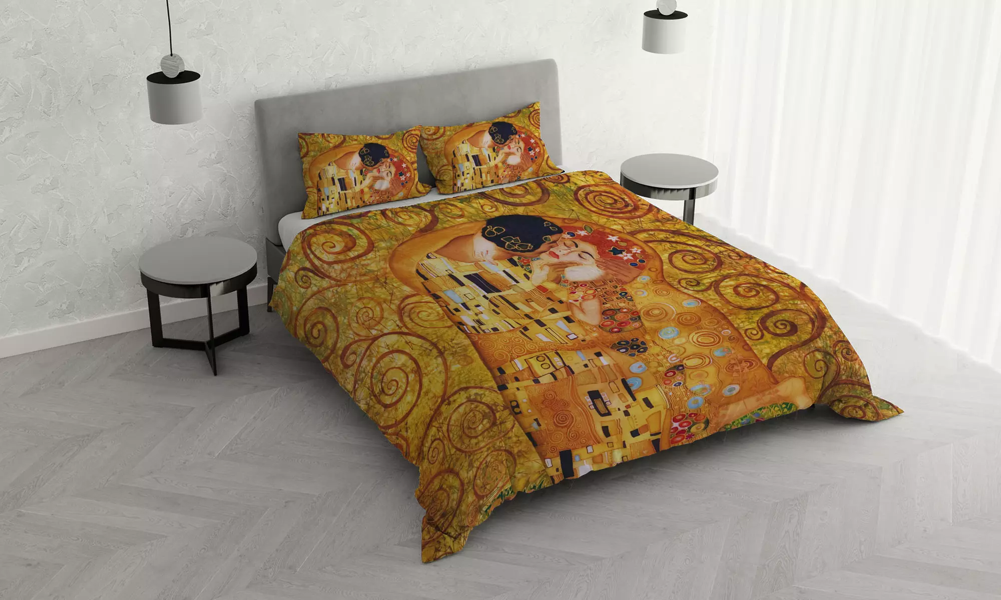 Conjunto de cama con funda nórdica y fundas de almohada - Primary Image