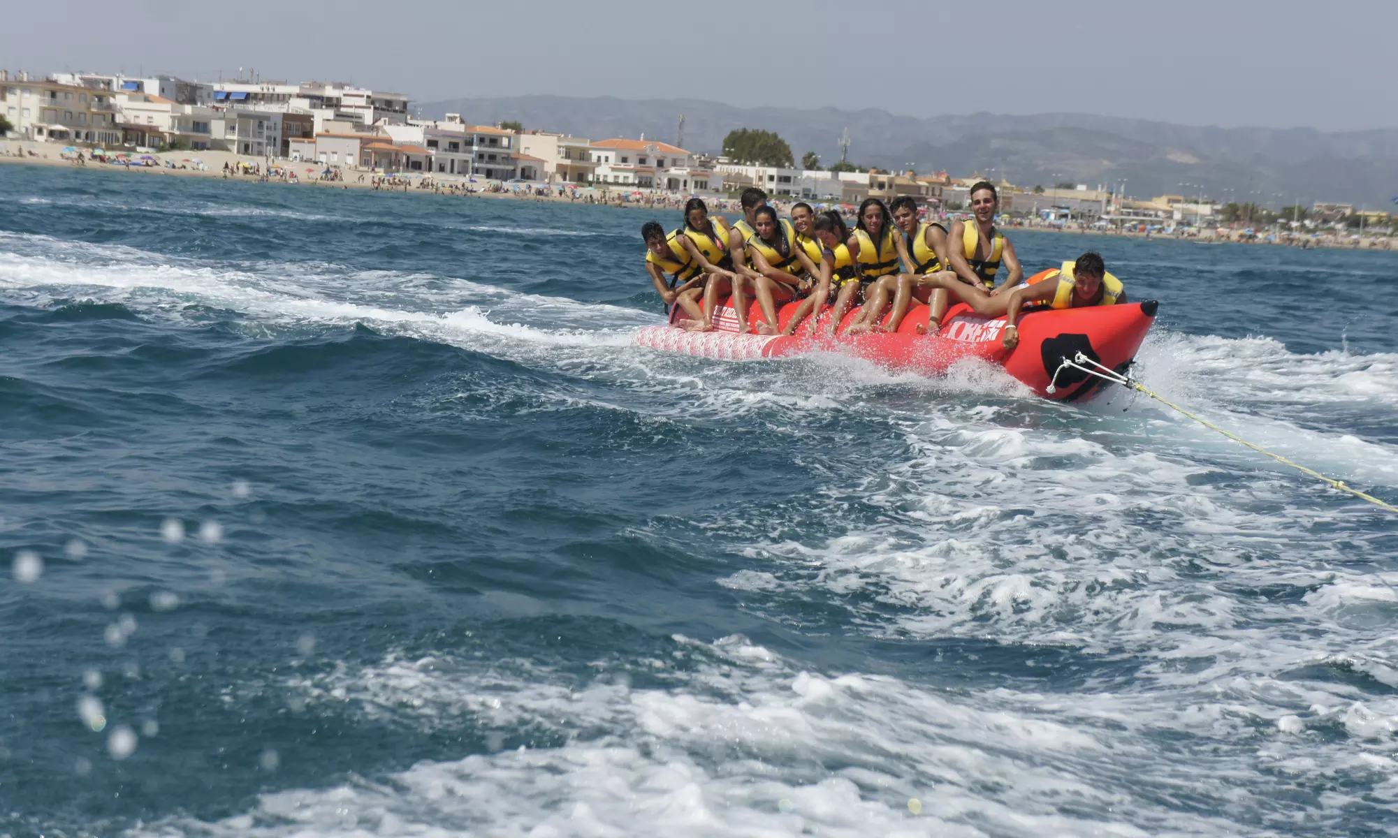 ¡Al agua patos! Experiencia en banana boat para 1 o 2 personas