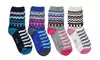 Angelina Cotton Blend Crew Socks (4-Pairs)