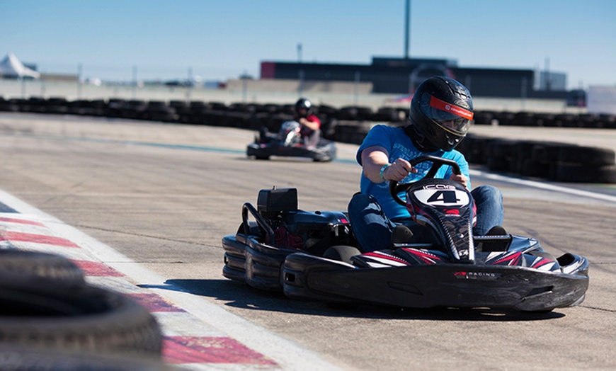 Image 1: Professional Kart Racing