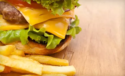 $15 for a Burger Meal with an Appetizer for Two at Café Indigo (Up to $33 Value) - Primary Image
