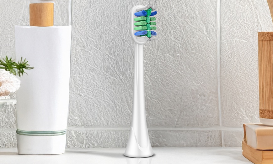 Image 1: 8-40Pcs Replacement Brush Heads Toothbrush Heads (Philips Sonicare Compatible)