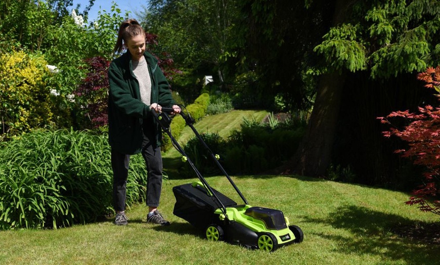 Image 6: AeroTek 20V Cordless Garden Lawn Mower