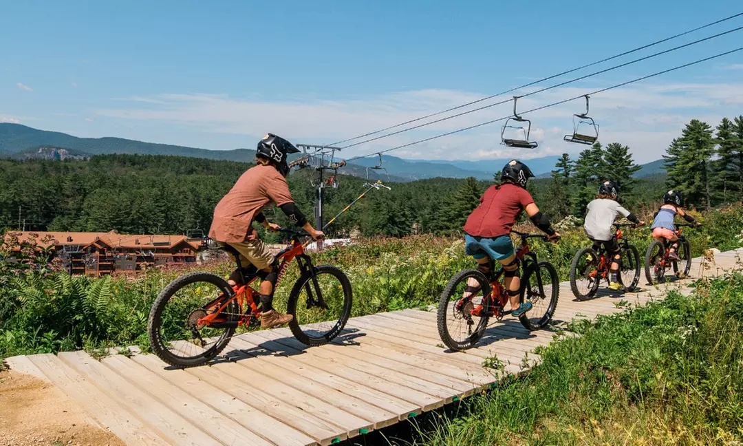 Unleash Fun with All Day Mountain Adventure Play or Cranmore Bike Park