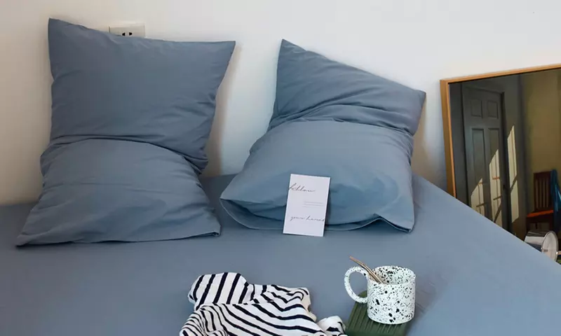 Pure Cotton 2 Piece Pillowcase Set