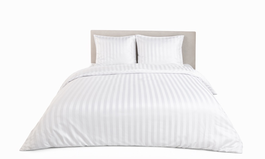 Image 6: Juego de cama Satin Dobby Uni 