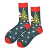 Image 3: Two or Four Pack Christmas Cotton Socks