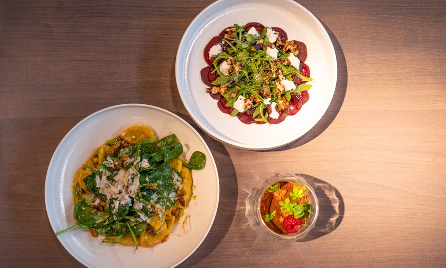 Image 3: Luxuriöses 3-Gänge-Menü, Linguine oder Wolfsbarschfilet