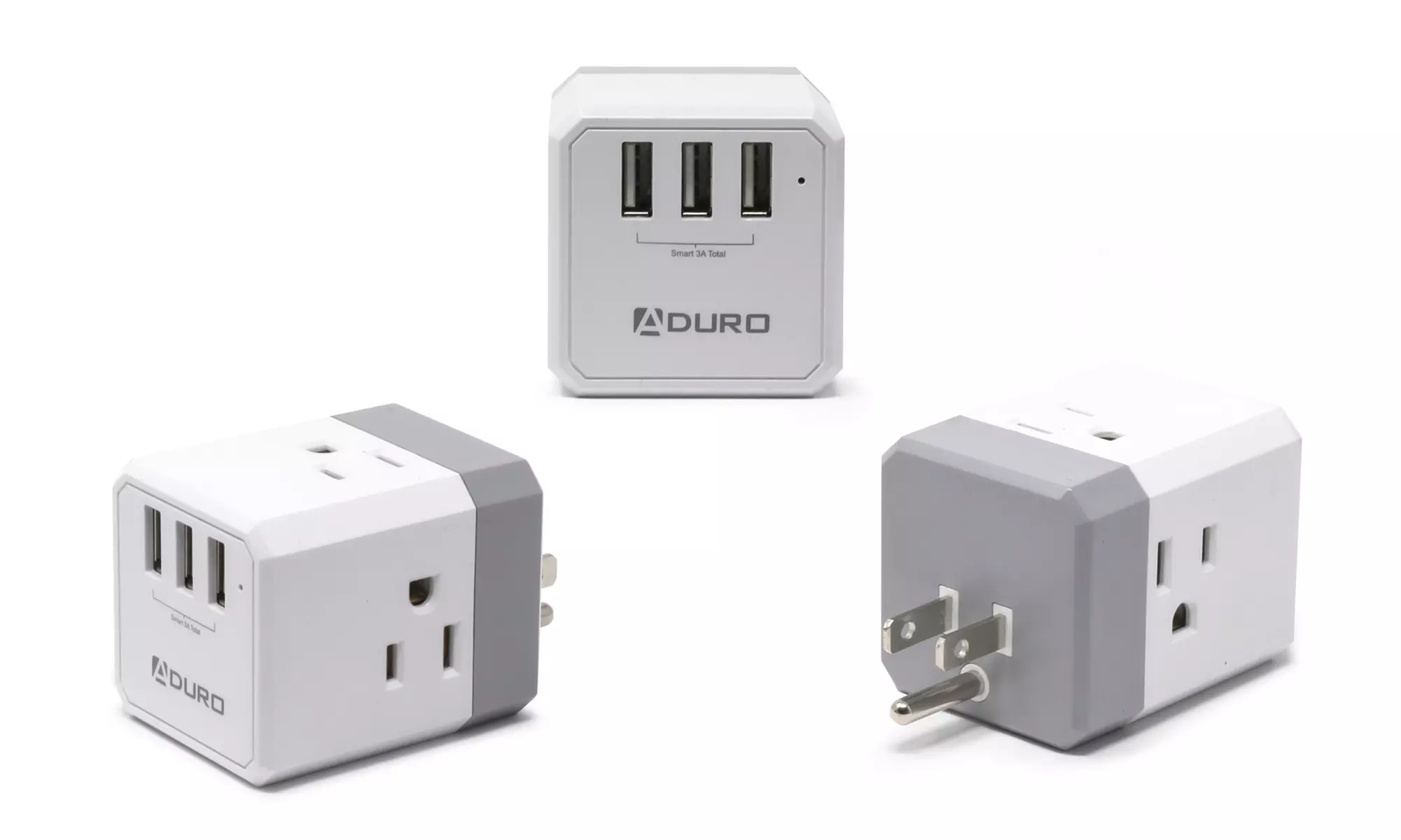 Aduro 3- or 6- Outlet Surge Protector & Charging Station with Multi USB Ports