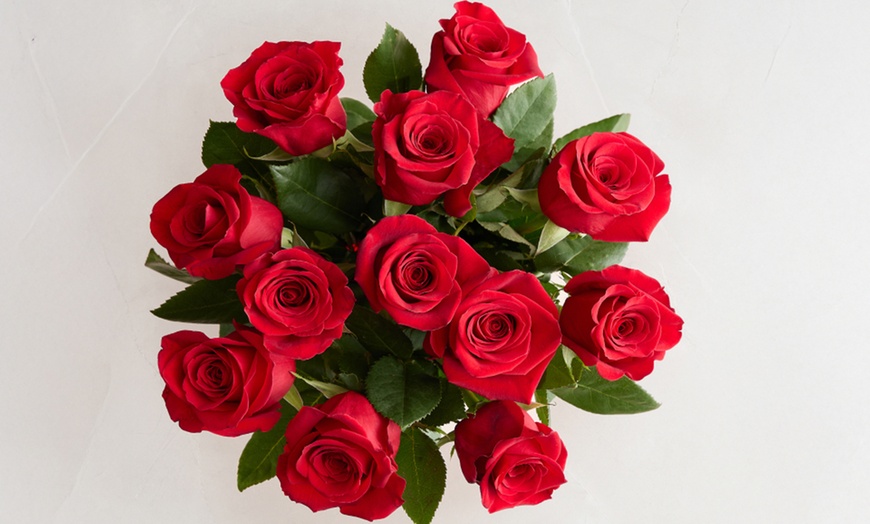 Image 4: Next Day Delivery Valentine's Rose Bouquets from 1-800-Flowers.com 