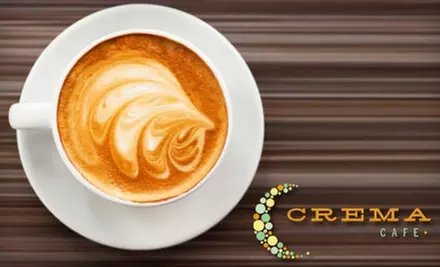 $8 for $16 Worth of Fresh Café Fare at Crema Cafe - Primary Image