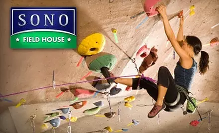 $50 for a One-Hour Private Rock-Climbing Session for Up to Four People at Sono Field House ($100 Value) - Primary Image