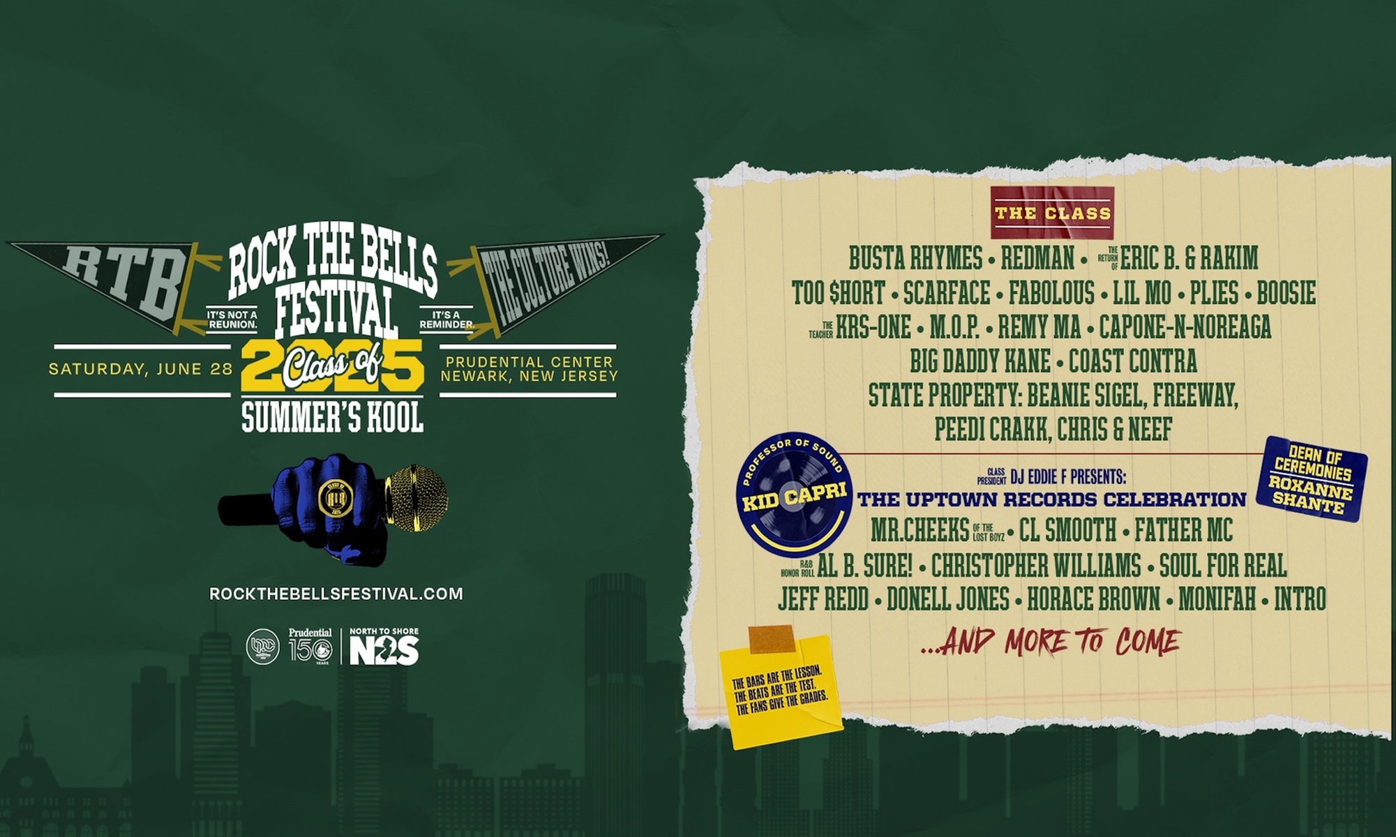 Rock The Bells 2025 - Up to 35% Off