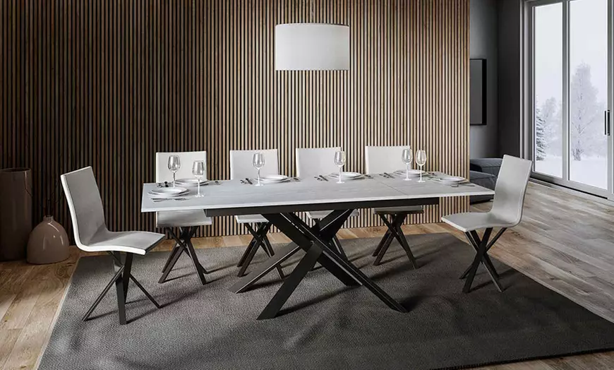 Image 18: Uitschuifbare eetkamertafel 'Ganty'