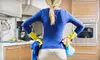 $65 for Three Man-Hours of Housecleaning from MaidPro Raleigh (Up to $159 Value)