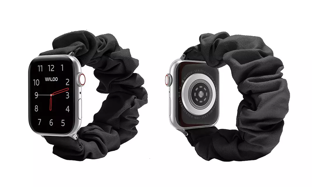 Waloo Elastic Scrunchie Band for All Apple Watch Series