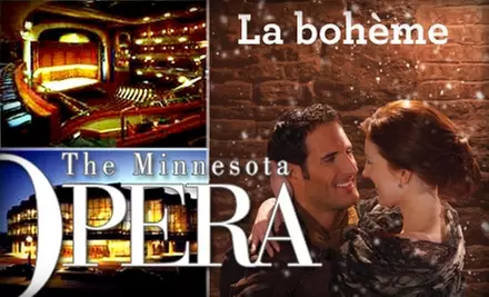 $75 For One Level-A Ticket to "La bohème" at Ordway Center for the Performing Arts. Buy Here for One Level-A Ticket ($140 Value). See Below for Additional Seating and Price Option. - Primary Image