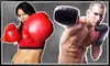 4 or 10 Kickboxing Classes with 40-Minute Personal-Training Session and Pair of Boxing Gloves at iLoveKickboxing.com (Up to 74% Off)