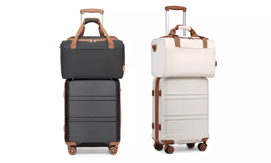 Image 2: Valise cabine et sac de voyage