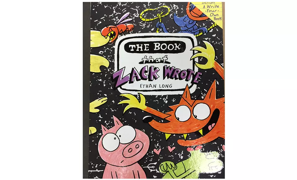 The Book that Zack Wrote by Ethan Long - Primary Image