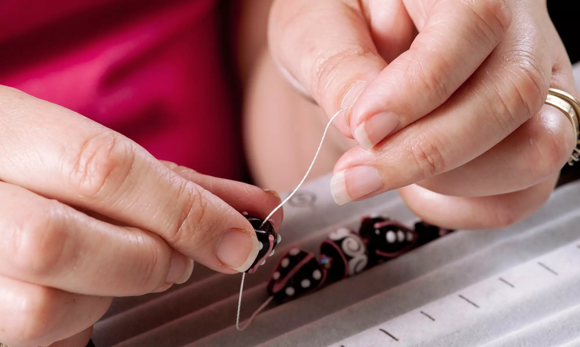 One or Three Jewelry-Making Classes or One Kids' Jewelry-Making Class at Charmed Beading Studio (Up to 55% Off) - Primary Image