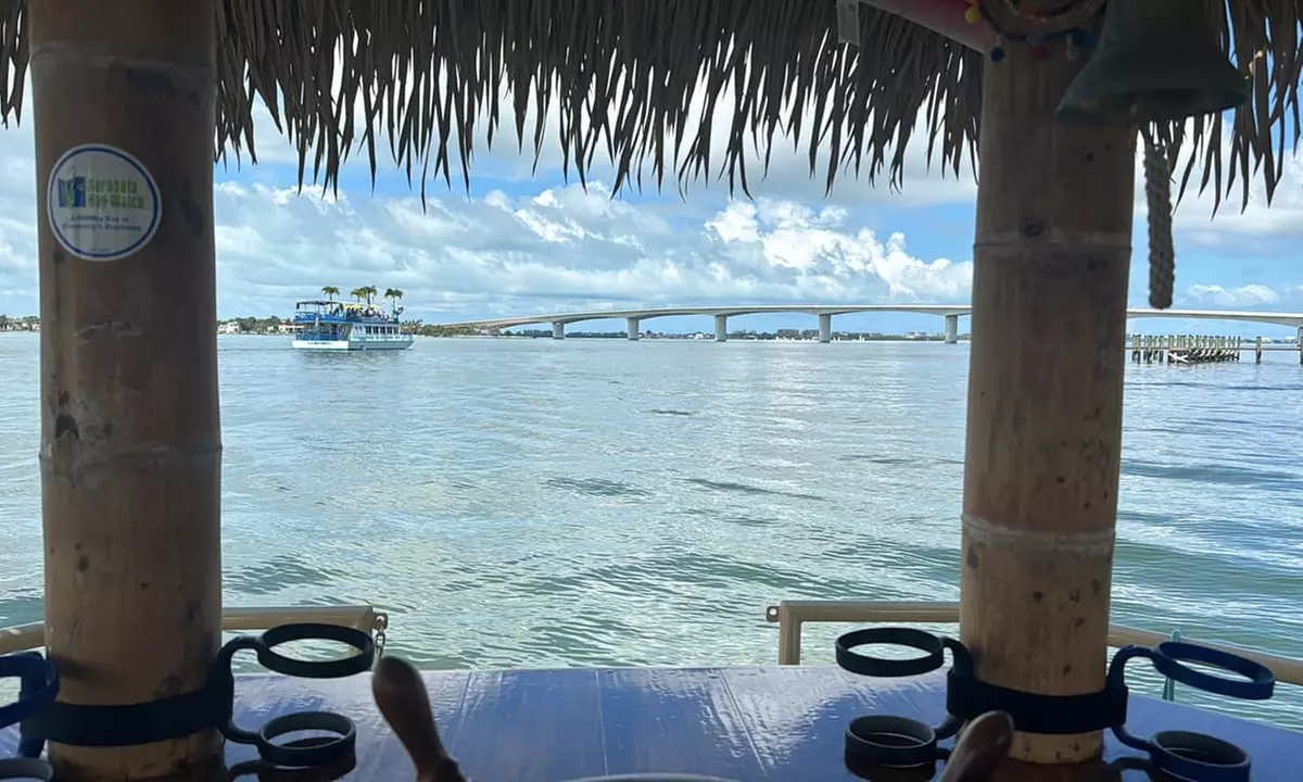 Relax with a Group of up to Six in a Private Tiki Cruise