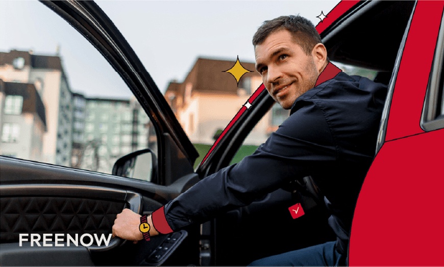 Image 5: Descuento en app de trayectos FREENOW