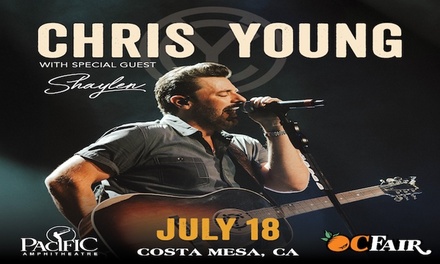 One Ticket- Rear Terrace on July 18, 2026 - OC Fair Chris Young with Shaylen Country Orange County 2026