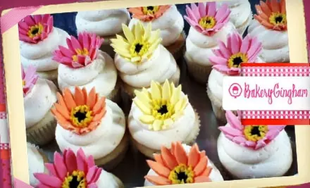 $15 for One Dozen Cupcakes at Bakery Gingham ($30 Value). Two Columbus Locations. - Primary Image