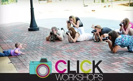 Half Off Hands-On Digital Photography Class from Click Workshops. Choose Between Two Class Options. - Primary Image