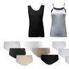 Image 1: Culottes et débardeurs pour femme en microfibre douce sans couture