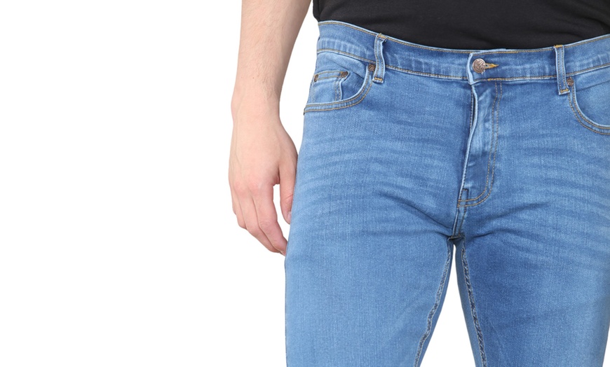 Image 14: MYT Men's Skinny Fit Stretch Denim