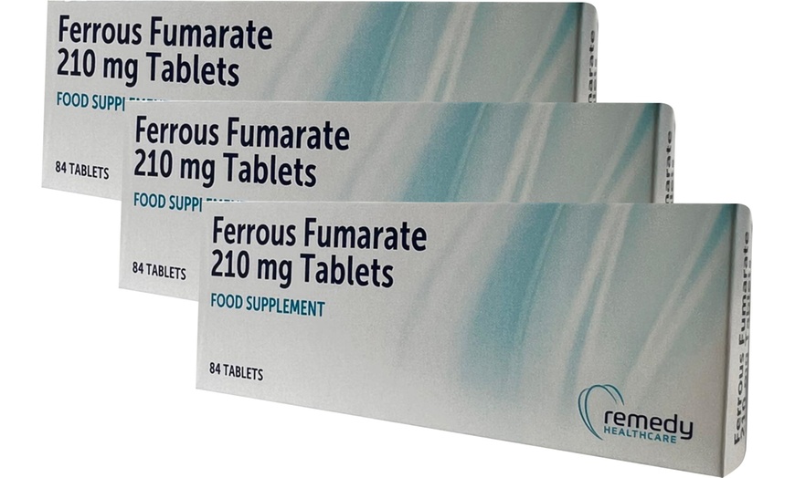 Image 3: Up to Three-Pack Ferrous Fumarate 210mg - 84 Tablets