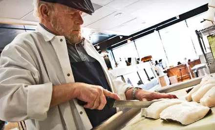 $10 for $20 Worth of Fresh Seafood at Burhop's. Two Locations Available. - Primary Image