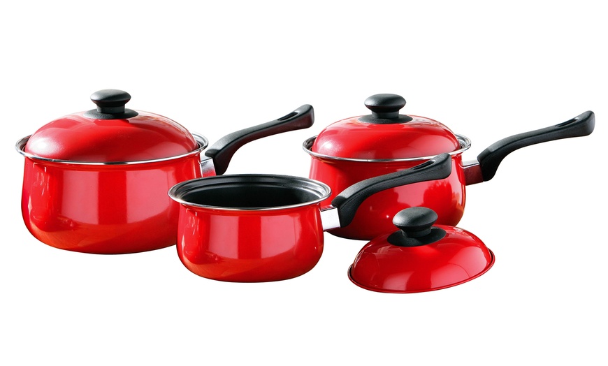 Image 2: Premier Housewares 3-Pc Pan Set