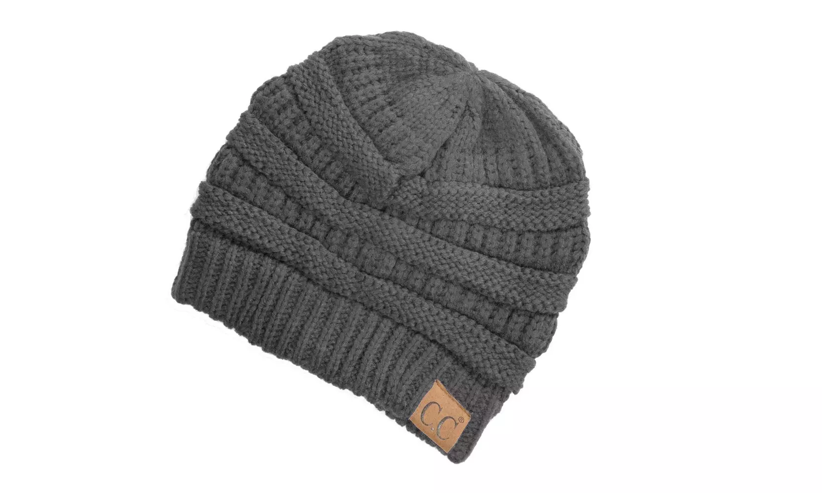 Cheveux Corp. Women's Solid Classic CC Beanie