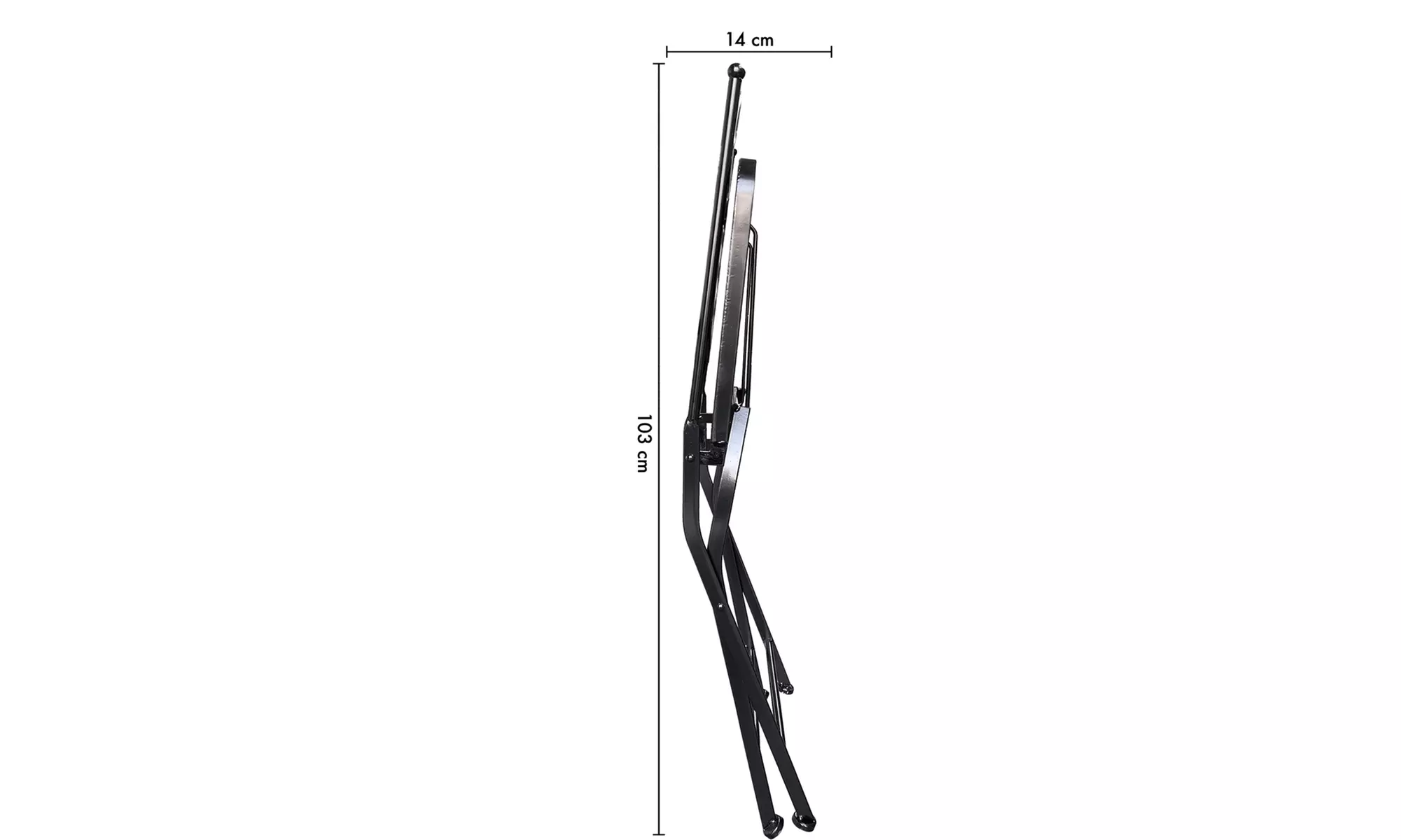 Set Bistrot con 2 sedie e 1 tavolo a mosaico