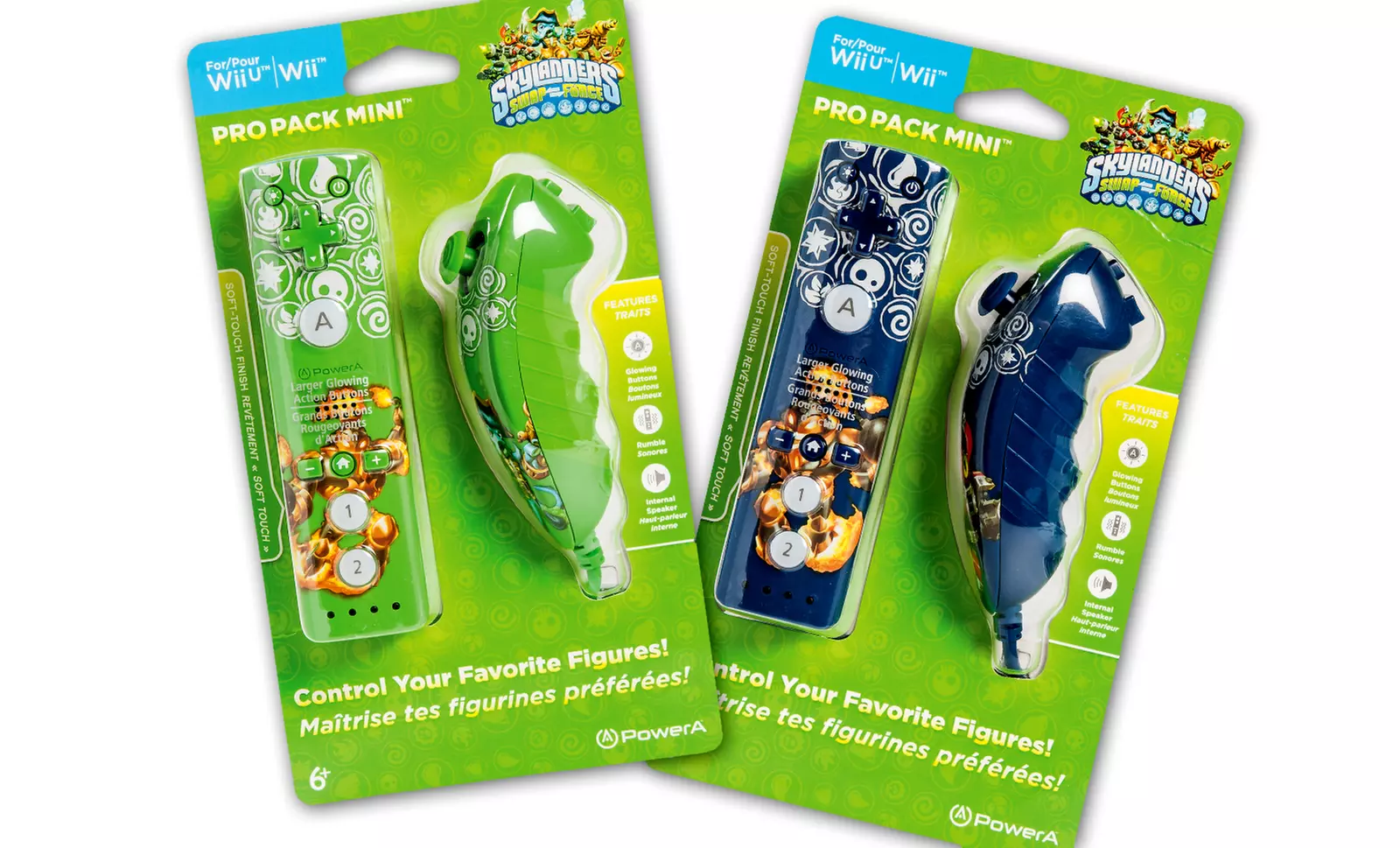 Skylanders Pro Pack Mini Wii Remote and Nunchuk Set - Primary Image