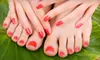 $27 for a Manicure and Pedicure at Natural Nail Care Clinic in Midlothian ($55 Value)