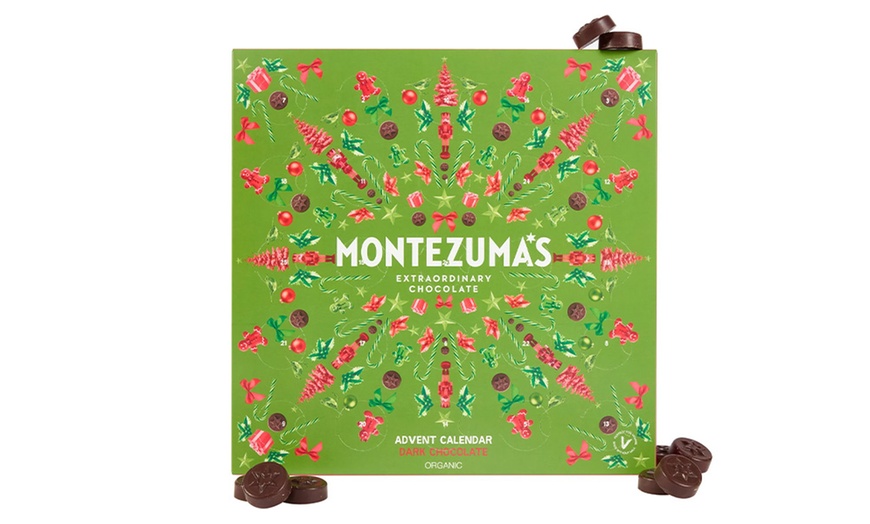 Image 2: Organic Chocolate Advent Calendar - Milk & Dark for Every Taste