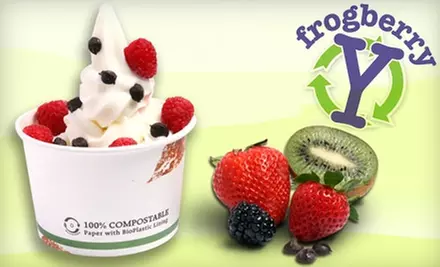 $5 for $10 Worth of Frozen Yogurt and More at Frogberry - Primary Image