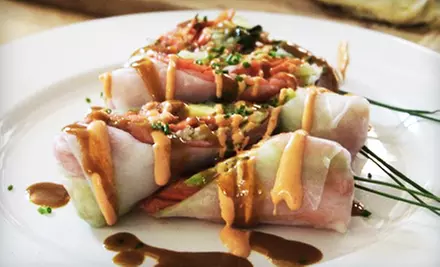 Three-Course Asian Fusion Dinner, Lunch, or Brunch for Two at Circles Contemporary Asian Cuisine - Primary Image