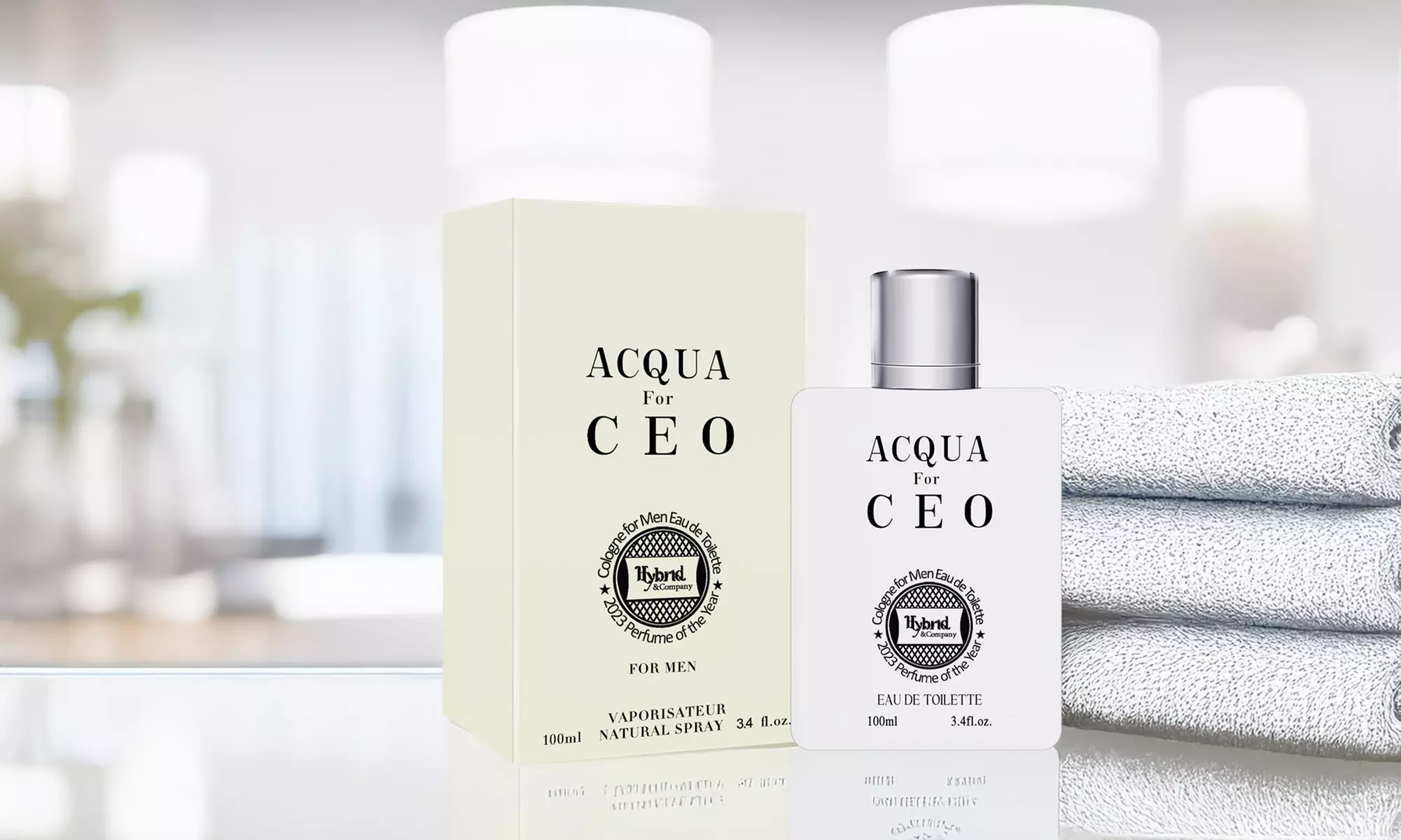 Acqua for Ceo for Men Inspired by Giorgio Armani Acqua Di Gio 3.4 Oz