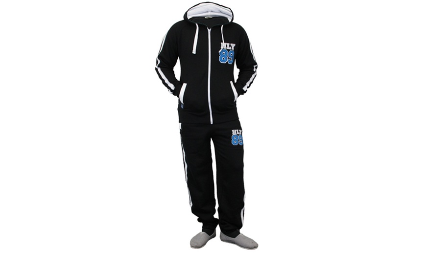 Image 12: Men's Two-Piece Tracksuit Set