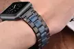 LUXE Resin & Stainless Steel Band Bracelet for Apple Watch Series 1, 2, 3, 4 & 5 - Second Medium