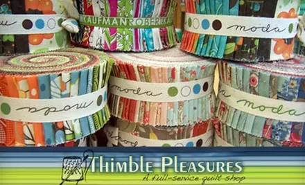 $10 for $25 Worth of Quilting and Sewing Merchandise at Thimble Pleasures in Chapel Hill - Primary Image